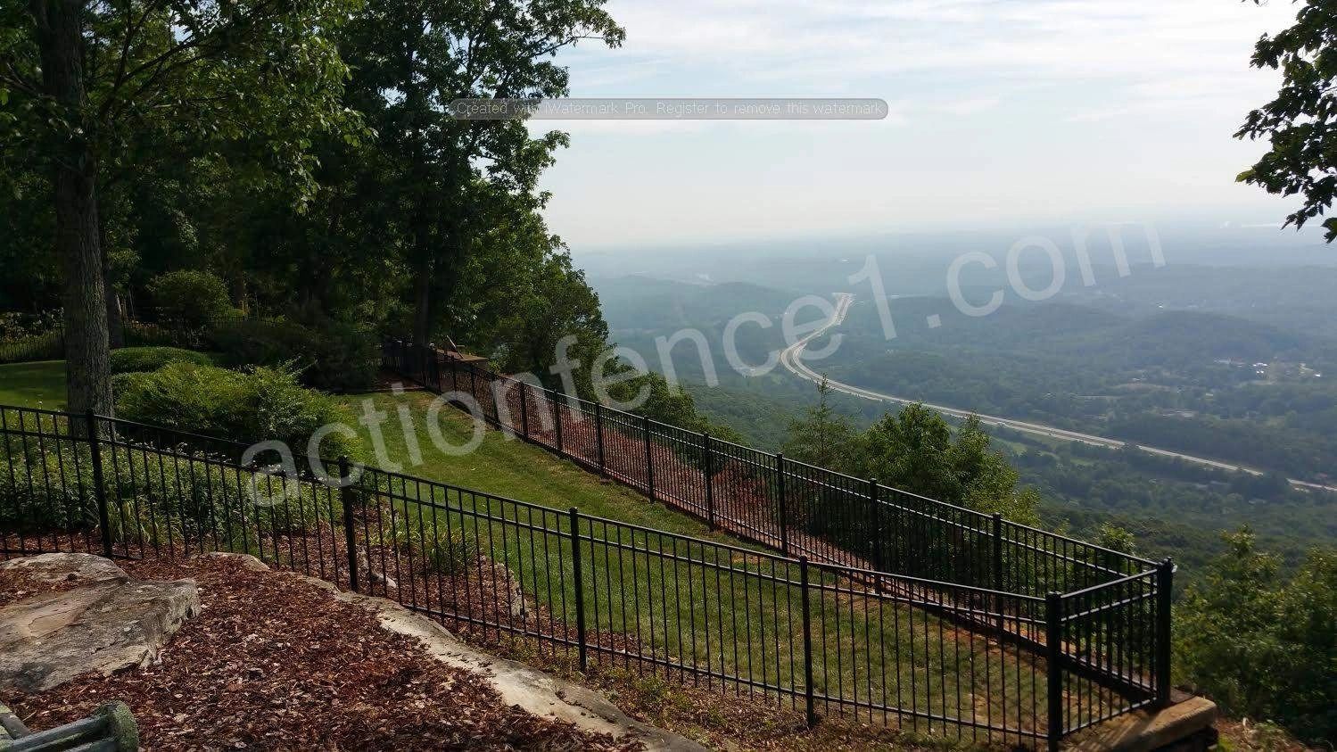 Aluminum fence from AA Action Fence
